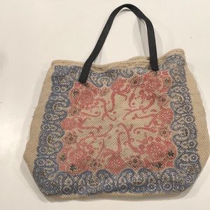 Free People Boho tote or beach bag, lightly used.